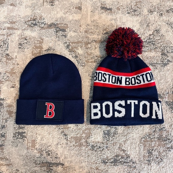 unbranded Accessories - Boston Redsox  beanies His & Hers beanies.